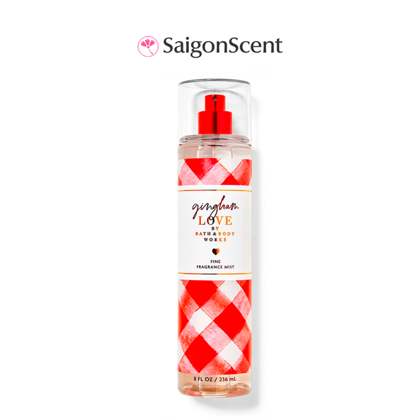 Xịt thơm toàn thân Bath & Body Works Body Mist GINGHAM LOVE 236mL