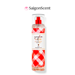 Xịt thơm toàn thân Bath & Body Works Body Mist GINGHAM LOVE 236mL