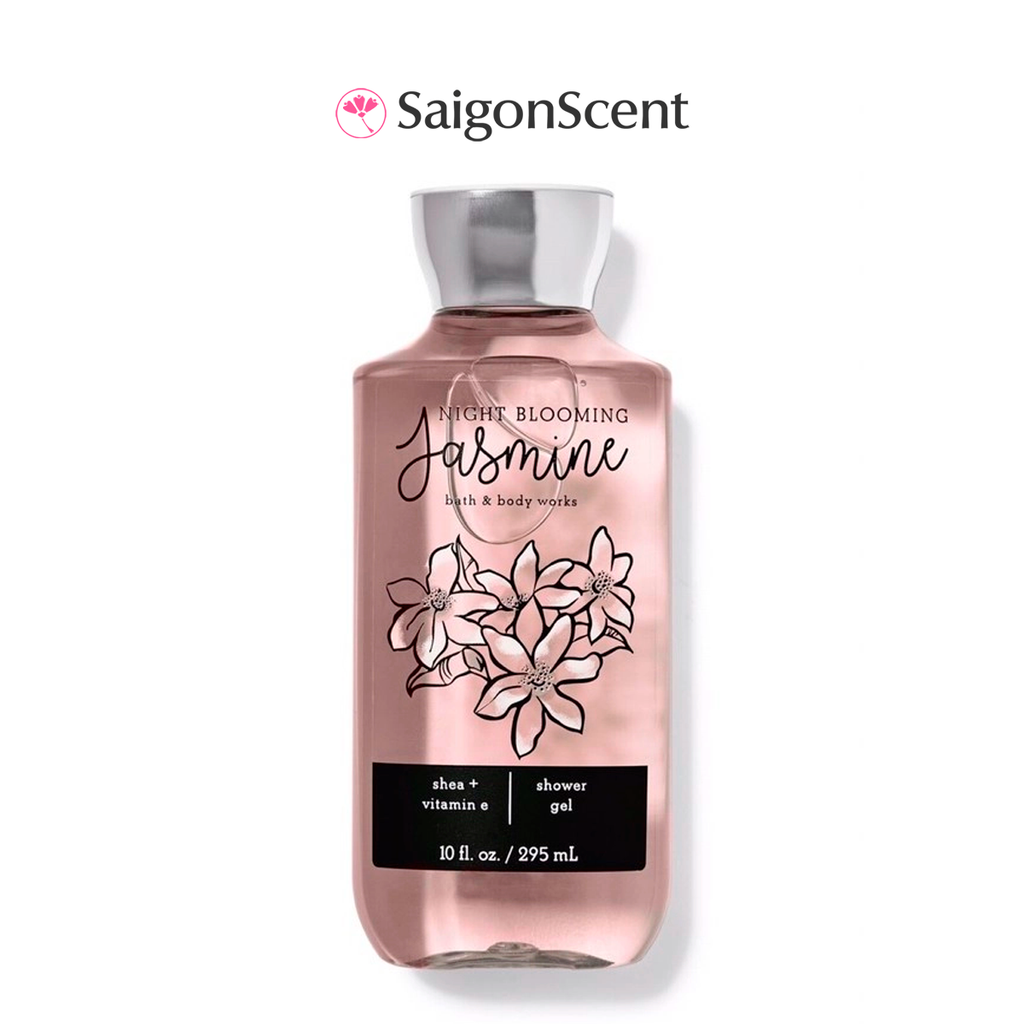 Sữa tắm Bath & Body Works Shower Gel NIGHT BLOOMING JASMINE 295mLSữa tắm Bath & Body Works