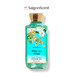 Sữa tắm Bath & Body Works Shower Gel WHITE TEA & SAGE 295mL