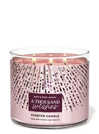 Nến thơm 3 bấc Bath & Body Works A THOUSAND WISHES 411g