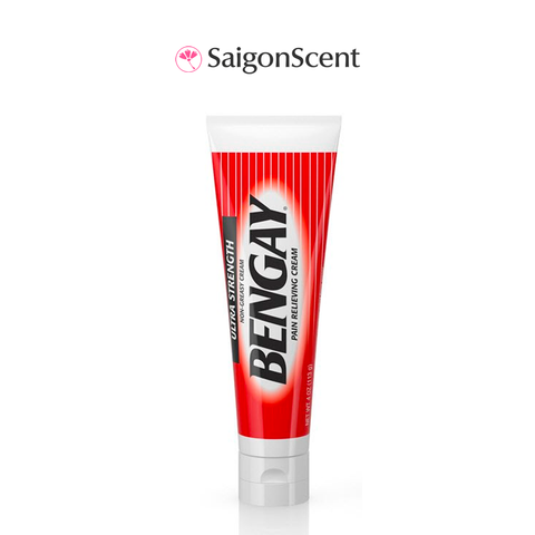 Dầu xoa bóp làm giảm cơn đau nhức Ultra Strength BENGAY Cream 113g | Không hộp