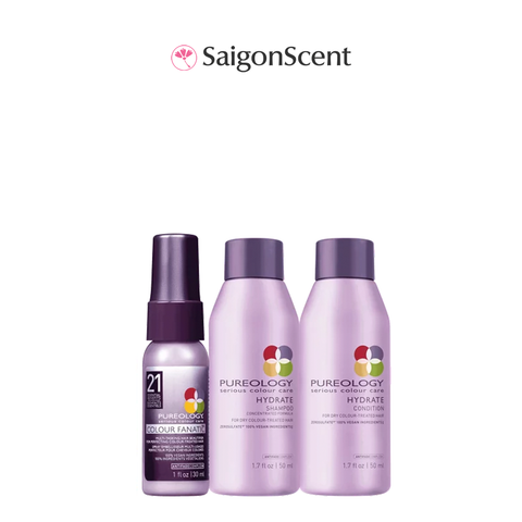 Góc Sephora | Set gội xả dưỡng Pureology Hydrate Travel Set 3 món