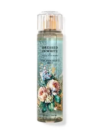 Xịt thơm toàn thân Bath & Body Works DRESSED IN WHITE Fine Fragrance Mist 236mL