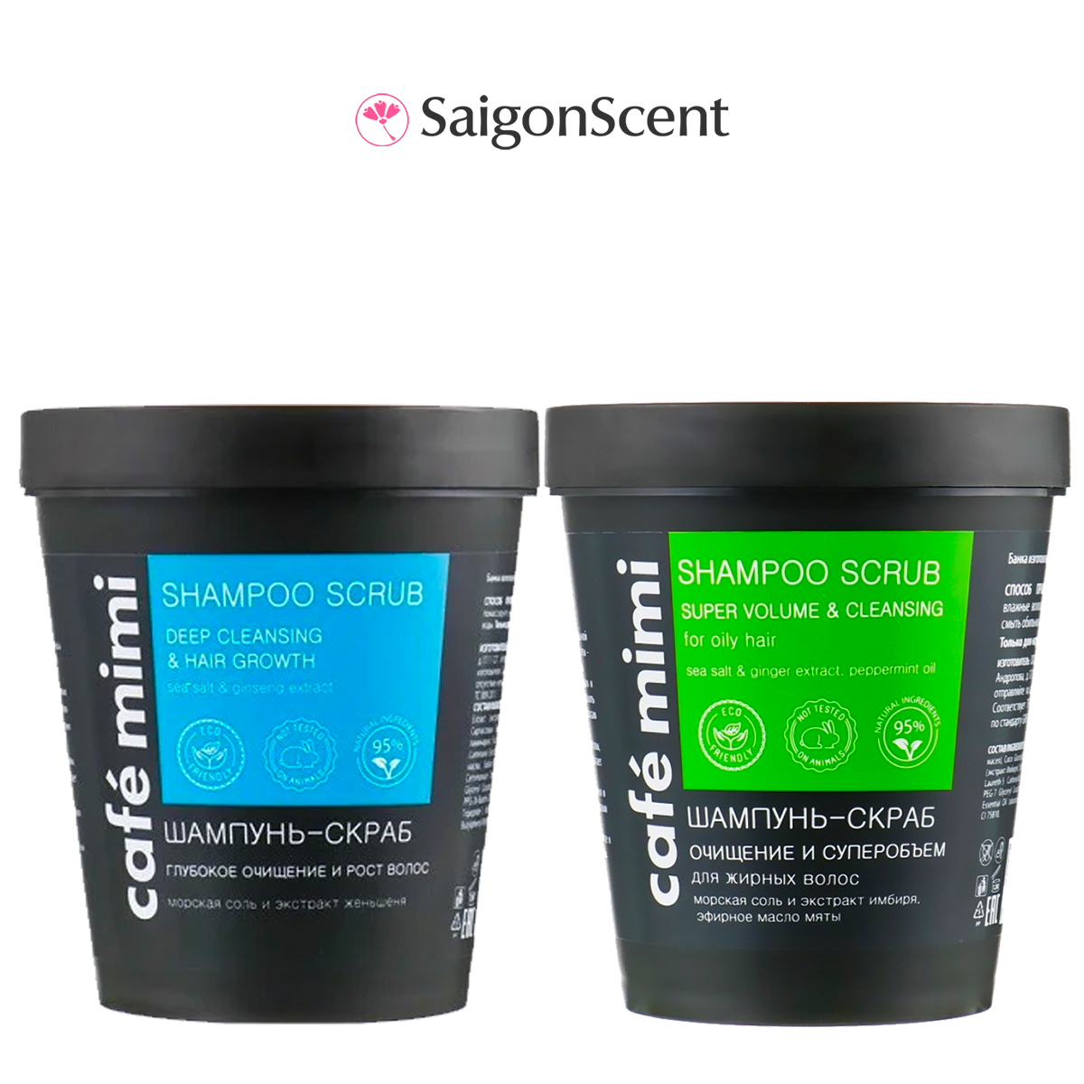 Tẩy tế bào chết da dầu Café Mimi Shampoo Scrub 330gTẩy tế bào chết da