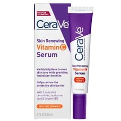Tinh chất sáng da, mờ thâm nám Cerave Skin Renewing Vitamin C Serum 30mL