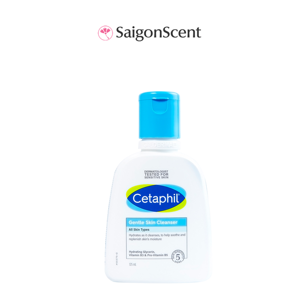 Sữa rửa mặt dịu nhẹ cho da nhạy cảm Cetaphil Gentle Skin Cleanser 125mL