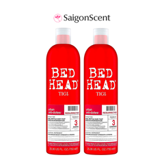 Bộ gội xả phục hồi tóc hư tổn BED HEAD Tigi Resurrection Shampoo & Conditioner | 750mL x 2