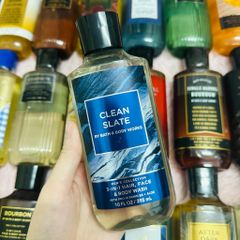 Sữa tắm gội cho nam Bath & Body Works Body Wash 3-in-1 CLEAN SLATE 295mL