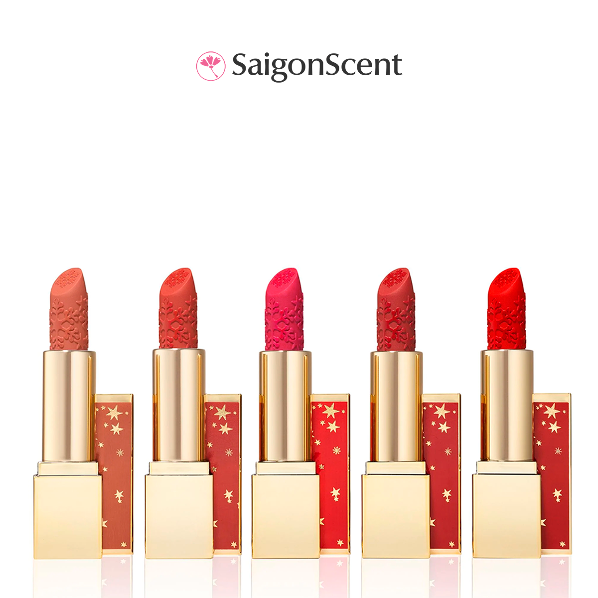 Set son màu Estee Lauder Lipstick Wonders Merveilles De Rouges A Levres  5  MàuSet son màu Estee Lauder Lipstick Wonders Merveilles De Rouges A Levre –  SaigonScent