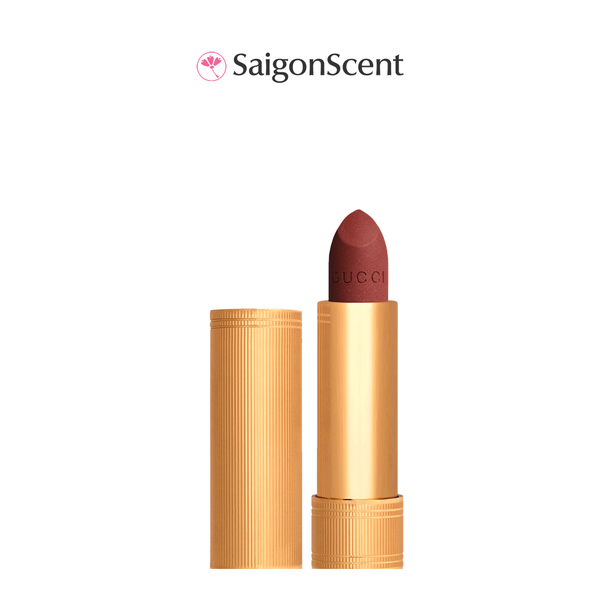 Son GUCCI 519 Pauline Red | Màu đỏ đất 3.5g