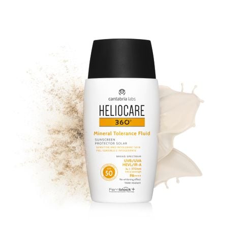 Kem chống nắng vật lý HELIOCARE Mineral Tolerance Fluid SPF 50 50mL