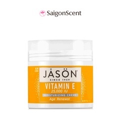 Kem dưỡng ẩm Jason Vitamin E 25,000 IU Moisturizing Cream Age Renewal 113g