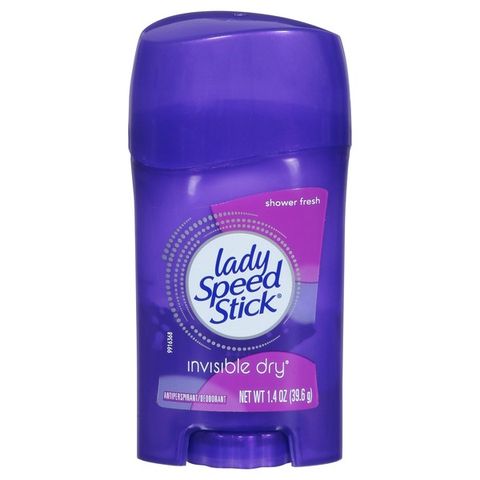 Lăn khử mùi dạng sáp Lady Speed Stick Invisible Dry Shower Fresh 39.6g