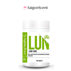 Viên uống bổ phổi Living Healthy Lung Care 180 Viên