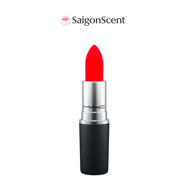 Son MAC Powder Kiss LASTING PASSION 315 - Đỏ san hô