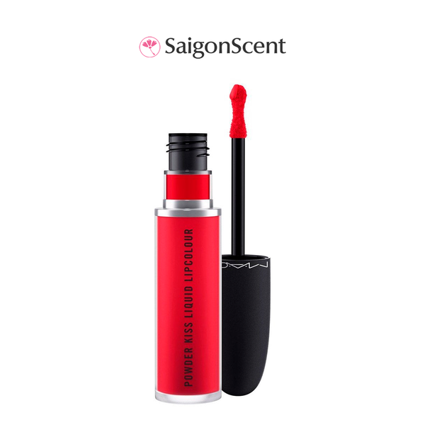 Son kem MAC Powder Kiss Liquid Lipcolour 987 M-A-C SMASH
