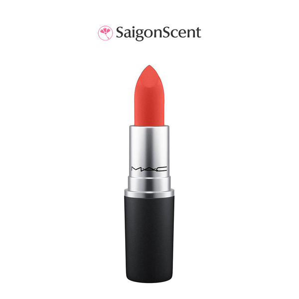Son MAC Powder Kiss Devoted To Chili - Đỏ gạch