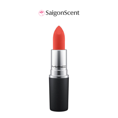 Son MAC Powder Kiss Devoted To Chili - Đỏ gạch