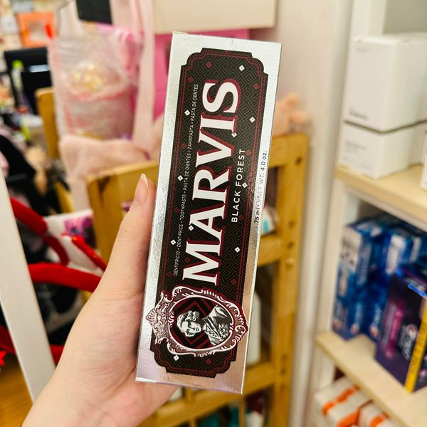 Kem đánh răng Marvis BLACK FOREST Toothpaste 85mLKem đánh răng Marvis ...