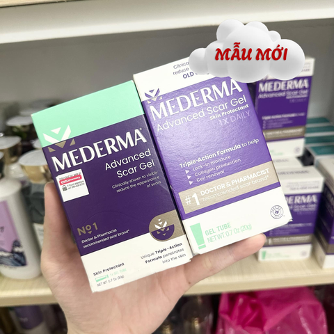 Gel trị sẹo Mederma Advanced Scar Gel 20g