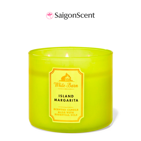 Nến thơm 3 bấc Bath & Body Works Island Margarita 411g