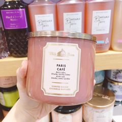 Nến thơm 3 bấc Bath & Body Works Paris Cafe 411g