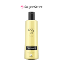 Dầu dưỡng thể căng bóng, mềm mại Neutrogena Body Oil Light Sesame Formula For Dry Skin 250mL