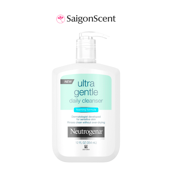 Sữa rửa mặt dịu nhẹ cho da thường đến da dầu Neutrogena Ultra Gentle Daily Cleanser Foaming Formula 354mL