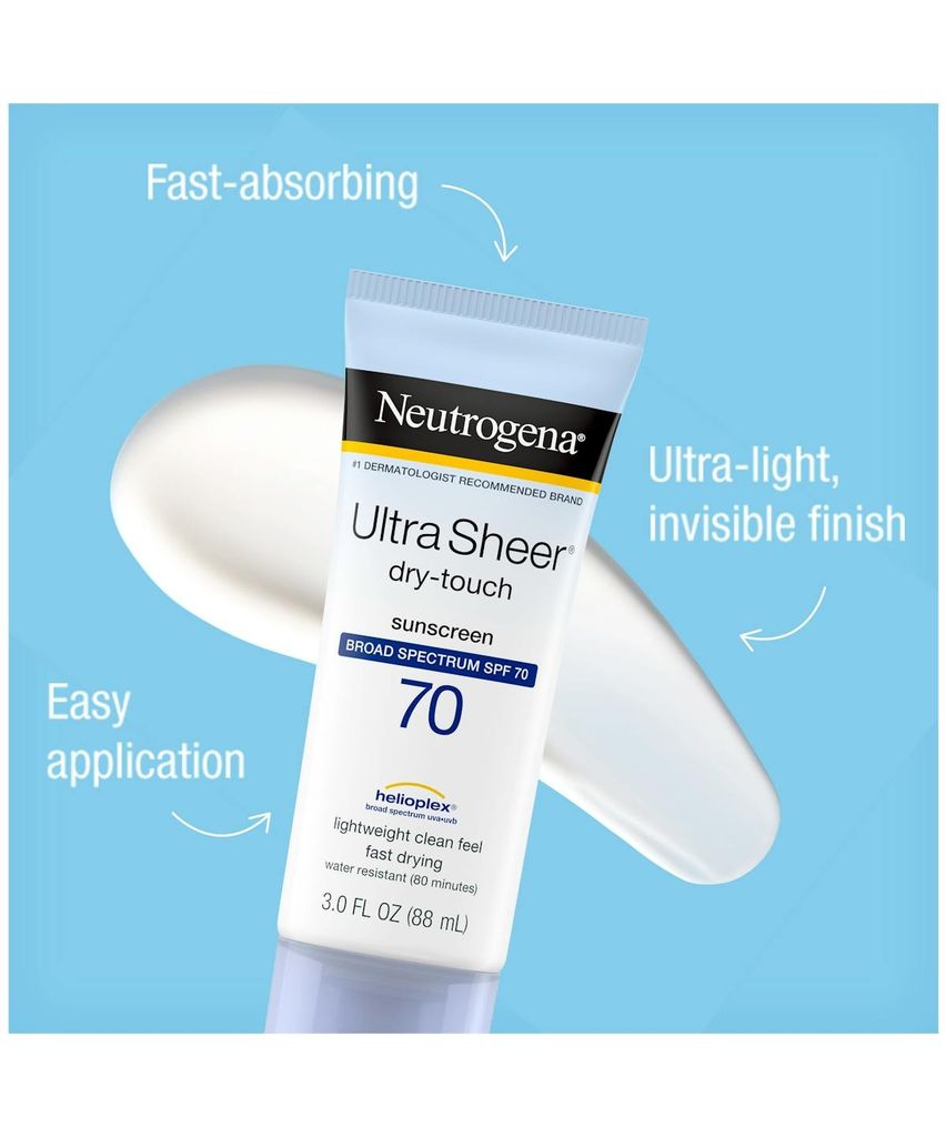 Kem chống nắng Neutrogena Ultra Sheer SPF 70 88mL