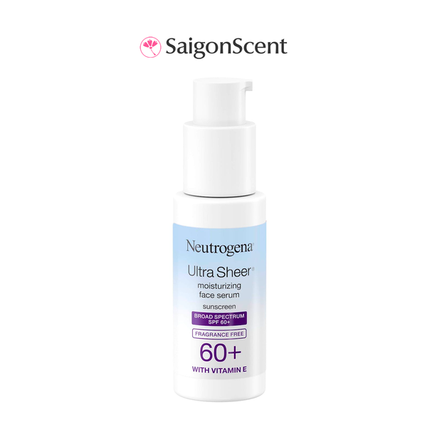 Tinh chất chống nắng, dưỡng da Neutrogena Ultra Sheer Oil-Free Face Serum SPF 60+ 50mL