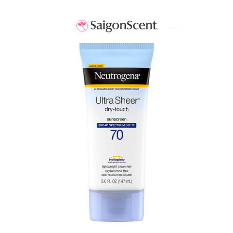 Kem chống nắng Neutrogena Ultra Sheer SPF 70 147mL