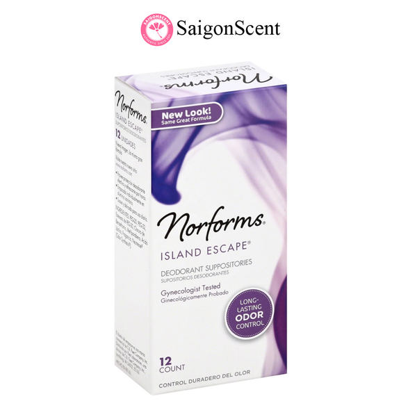 Viên khử mùi phụ khoa Norforms ISLAND ESCAPE 12 viên