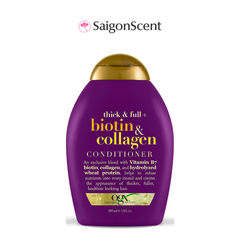 Dầu xả hỗ trợ mọc tóc và ngăn rụng tóc OGX Biotin & Collagen Conditioner 385mL