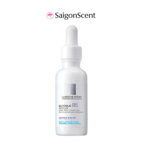 Tinh chất trị thâm, sáng da, chống lão hoá La Roche-Posay Glycolic B5 10% Pure Glycolic Acid Serum 30mL