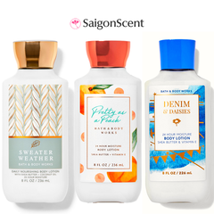 Sữa dưỡng thể Bath & Body Works Body Lotion SWEATER WEATHER | PRETTY AS A PEACH | DENIM & DAISIES 236mL