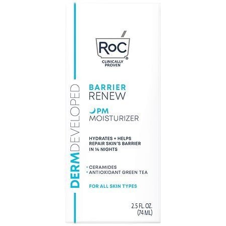 Kem dưỡng phục hồi, bảo vệ da RoC Barrier Renew PM Moisturizer 74mL