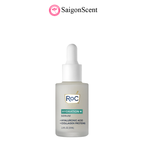 Tinh chất cấp ẩm giảm nếp nhăn RoC Hydration+ Serum 30mL