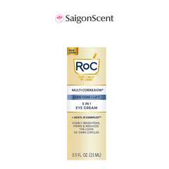 Kem dưỡng mắt chống lão hoá RoC MULTI CORREXION Even Tone + Lift Eye Cream 15mL