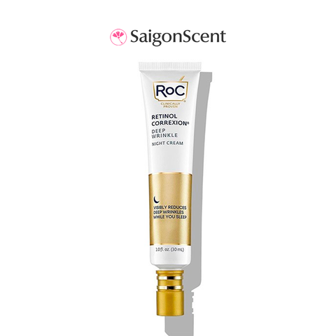 Kem dưỡng nâng cơ, chống lão hóa RoC RETINOL CORREXION® Deep Wrinkle Night Cream 30mL