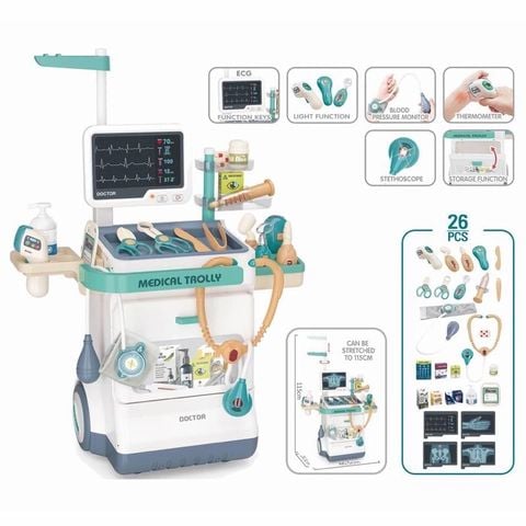 Bộ đồ chơi cho bé Doctor Medical Game Set - 47 phụ kiện