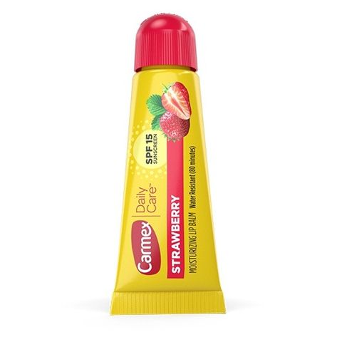 Son dưỡng môi Carmex dạng tuýp 10g | Hương dâu (Strawberry)