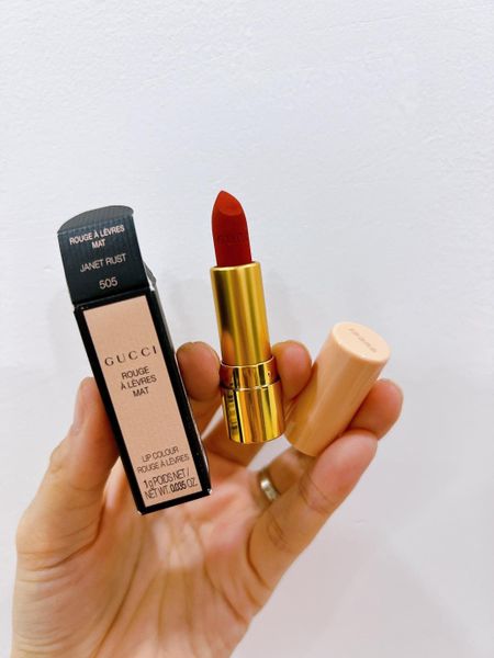 Son GUCCI 505 Janet Rust | Màu đỏ gạch 1g