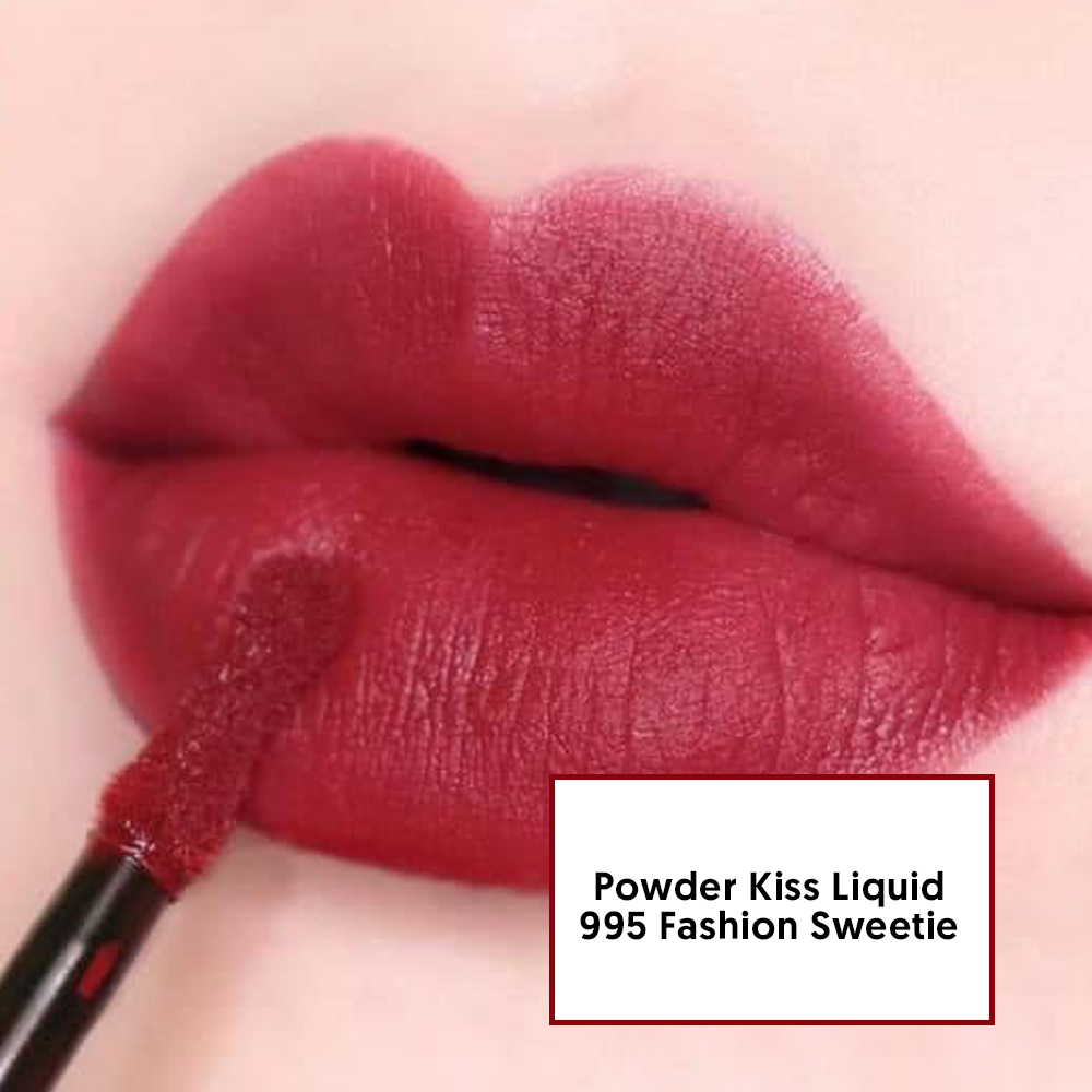 Son kem MAC Powder Kiss Liquid Lipcolour 995 Fashion, Sweetie