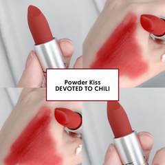 Son MAC Powder Kiss Devoted To Chili - Đỏ gạch