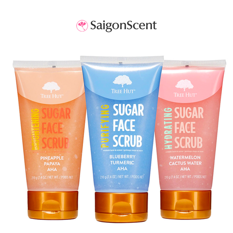 Tẩy tế bào chết mặt Tree Hut Sugar Face Scub 210g