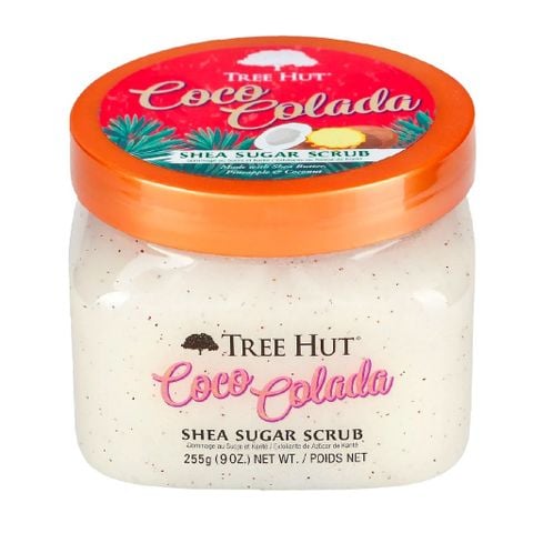 Tẩy tế bào chết cơ thể Tree Hut Shea Sugar Scrub COCO COLADA | Size nhỏ 255g