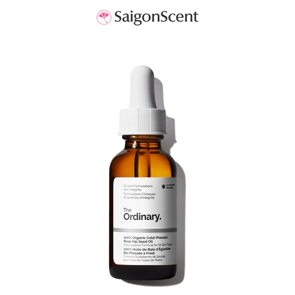 Dầu dưỡng phục hồi & chống lão hoá The Ordinary 100% Organic Cold-Pressed Rose Hip Seed Oil 30mL