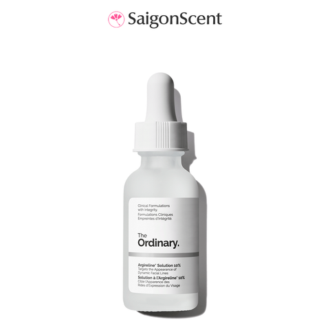 Tinh chất cải thiện nếp nhăn The Ordinary Argireline Solution 10% 30mL