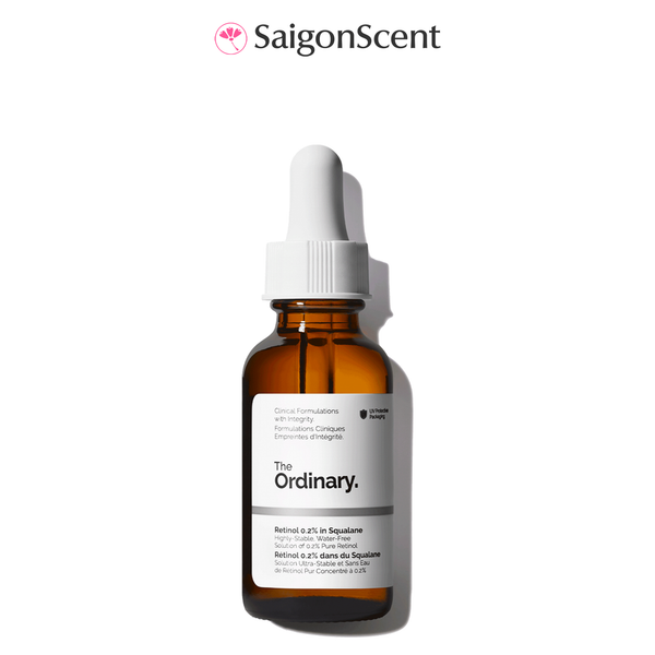 Tinh chất dạng dầu chống lão hoá The Ordinary Retinol 0.5% In Squalane 30mL